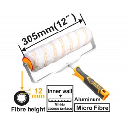 RODILLO 305MM 12" MICRO FIBRA INGCO HRHT093051