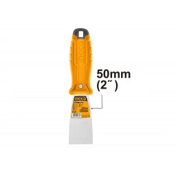 ESPATULA METAL 2" 5CM MANGO AMARILLO HPUT686050 INGCO
