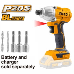 ATORNILLADOR DE IMPACTO A BATERIA 20V P20S SIN BAT CIRLI20030