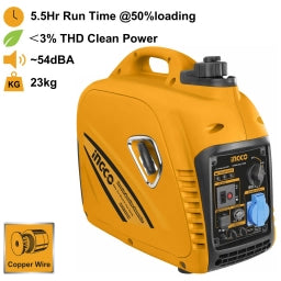 GENERADOR INVERTER 2200W INGCO GEI30001