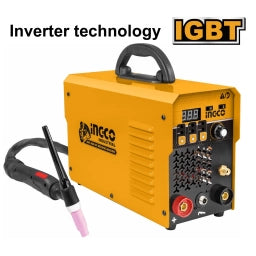 SOLDADORA INVERTER TIG 15-160 MMA 140AMP INGCO TIG1601