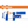 PRENSA F 50X 200MM WADFOW