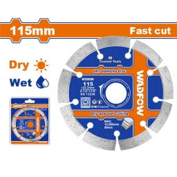 DISCO DIAMANTADO 4 1/2 X 22.2 MM WADFOW WDC1K02