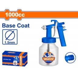 PISTOLA DE PINTAR NEUMATICA 1000CC TACHO METALICO WADFOW WGA1561