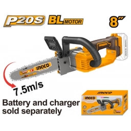 MINI MOTOSIERRA A BATERIA 20V 8" S BAT S CARG INGCO CGSLI2085