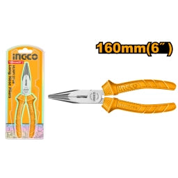PINZA 6" PUNTA FINA INGCO HLNP12160
