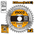 DISCO X 2 9 1/4" P CIRCULAR INGCO TSB1235252