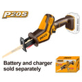 SIERRA SABLE A BATERIA 20V P20S INGCO CRSLI6508 S/CARG S/BAT