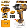 LLAVE DE IMPACTO A BATERIA 850NM 20V P20S C 2BAT+CARG+VALIJA