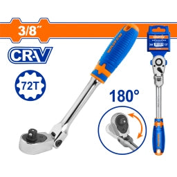 CRIQUE 3/8" CABEZA FLEXIBLE 180° CR-V WADFOW WRW4238