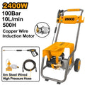 HIDROLAVADORA 2400W 100 BAR INDUCCION (USO COMERCIAL) INGCO HPWR30018