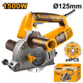 ACANALADORA 4 DISCOS 1500W 8500 RPM INGCO WLC15008
