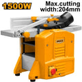 CEPILLO Y GARLOPA DE MESA 1500W INGCO JAP15001