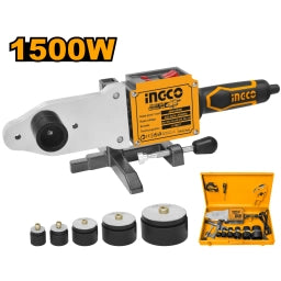 TERMOFUSORA INDUSTRIAL INGCO 800W-1500W 6 BOQUILLAS CON VALIJA METAL 300ª