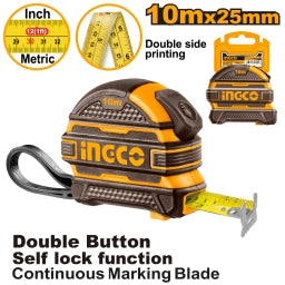 CINTA METRICA 10MT X 25MM INGCO HSMT081025