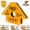 ESCUADRA MAGNETICA 5" 75LBS AMWH75051 INGCO