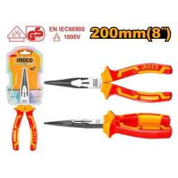 ALICATE AISLADO 8" PUNTA FINA HILNP28208 INGCO