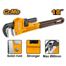 LLAVE DE CAÑO 18" INGCO HPW0818