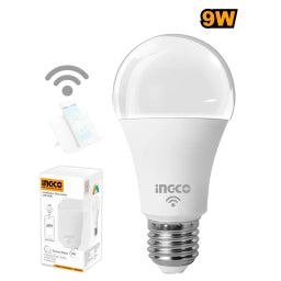 LAMPARA LED INTELIGENTE 9W E27 WIFI INGCO HLBACD296
