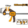 PRENSA RAPIDA RUDA 36" 135KG INGCO HQBC36803