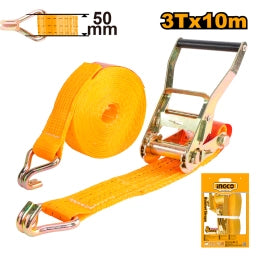 CINTA CATRACA SUJECION INGCO 3 TON 50MM 10M HRSP3101