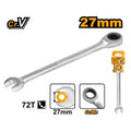 LLAVE CRIQUE COMBINADA 27MM CR-V INGCO HCSPAR271
