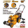 CORTA CESPED A BATERIA 18" 40V (20V+20V) P20S BRUSHLESS S/BAT LMLI20185 INGCO