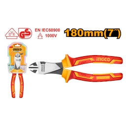 ALICATE AISLADO 7" HIHDCP28188 CORTE DIAGONAL INGCO