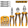 SET X 3 PINZAS COMBINADA PTA FINA INGCO HKPS08318