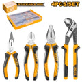 SET ORGANIZADOR + 4 PINZAS INGCO HKTV01P041