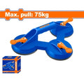 VENTOSA TRIPLE PARA VIDRIO 75KG WKR1G75 WADFOW