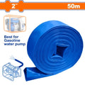 MANGUERA PLANA AGUA MOTOBOMBA PVC 2" 4 BAR 50M WADFOW WPFH0205