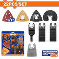 SET 22 ACCESORIOS PARA SIERRA MULTIFUNCION WADFOW WMA9417