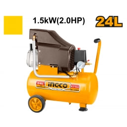COMPRESOR DE AIRE 24L 2HP 220-240V 96DB INGCO AC202416