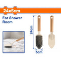 CEPILLO PARA BAÑO CON MANGO COLGABLE WADFOW WMBH2103
