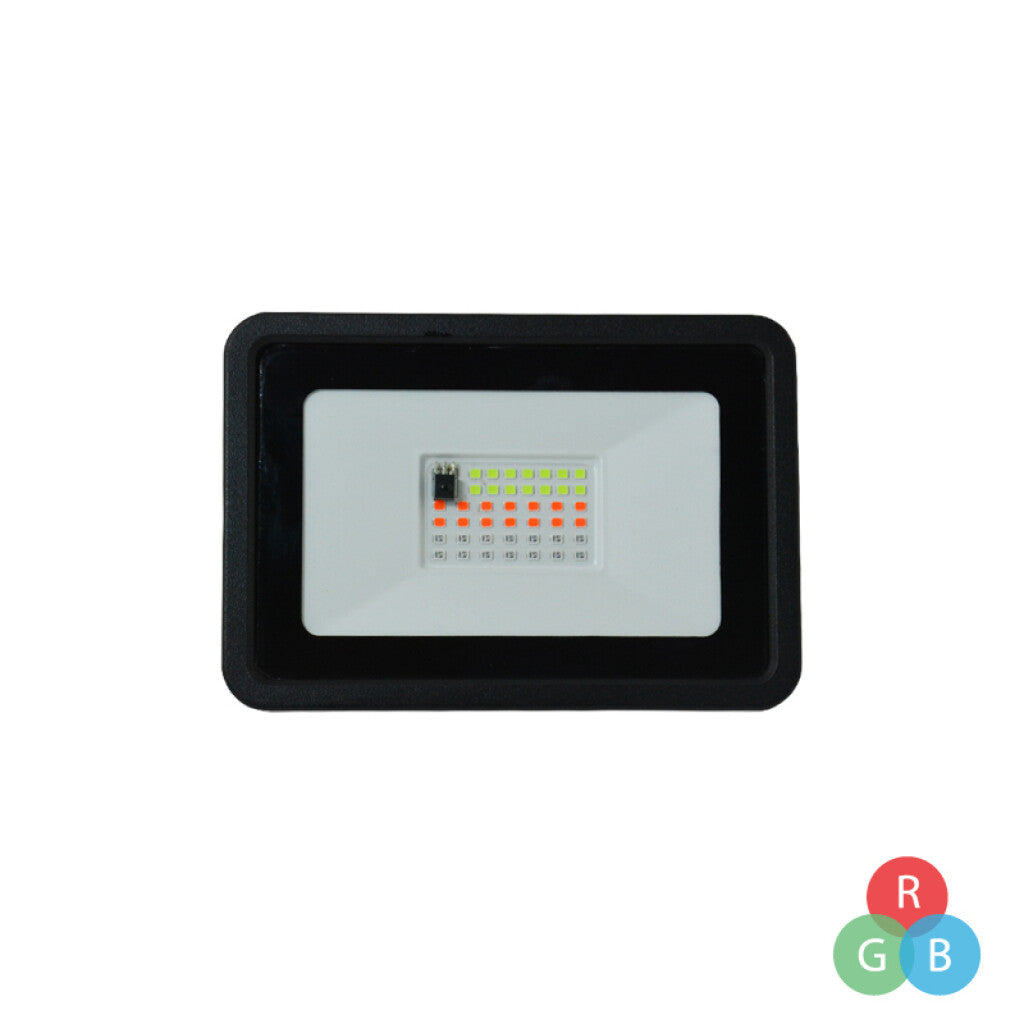 Proyector c/sistema LED integrado RGB 10W exterior - IX1558