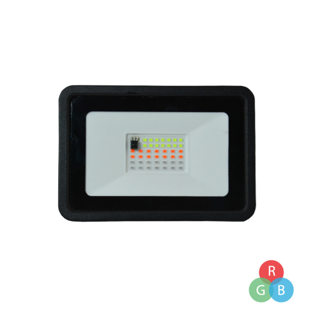 Proyector c/sistema LED integrado RGB 30W exterior - IX1559