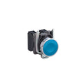 Pulsador rasante azul 1NA ø22mm IP67 - TL5316
