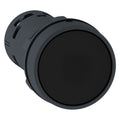Pulsador rasante negro 1NA + 1NC ø22mm IP65 - TL5068