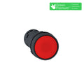 Pulsador rasante rojo 1NC ø22mm IP65 - TL5066