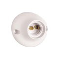 Receptáculo curvo E27 blanco - C76416