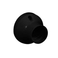 Receptáculo recto rosca Edison E27 negro - Molveno - M31316