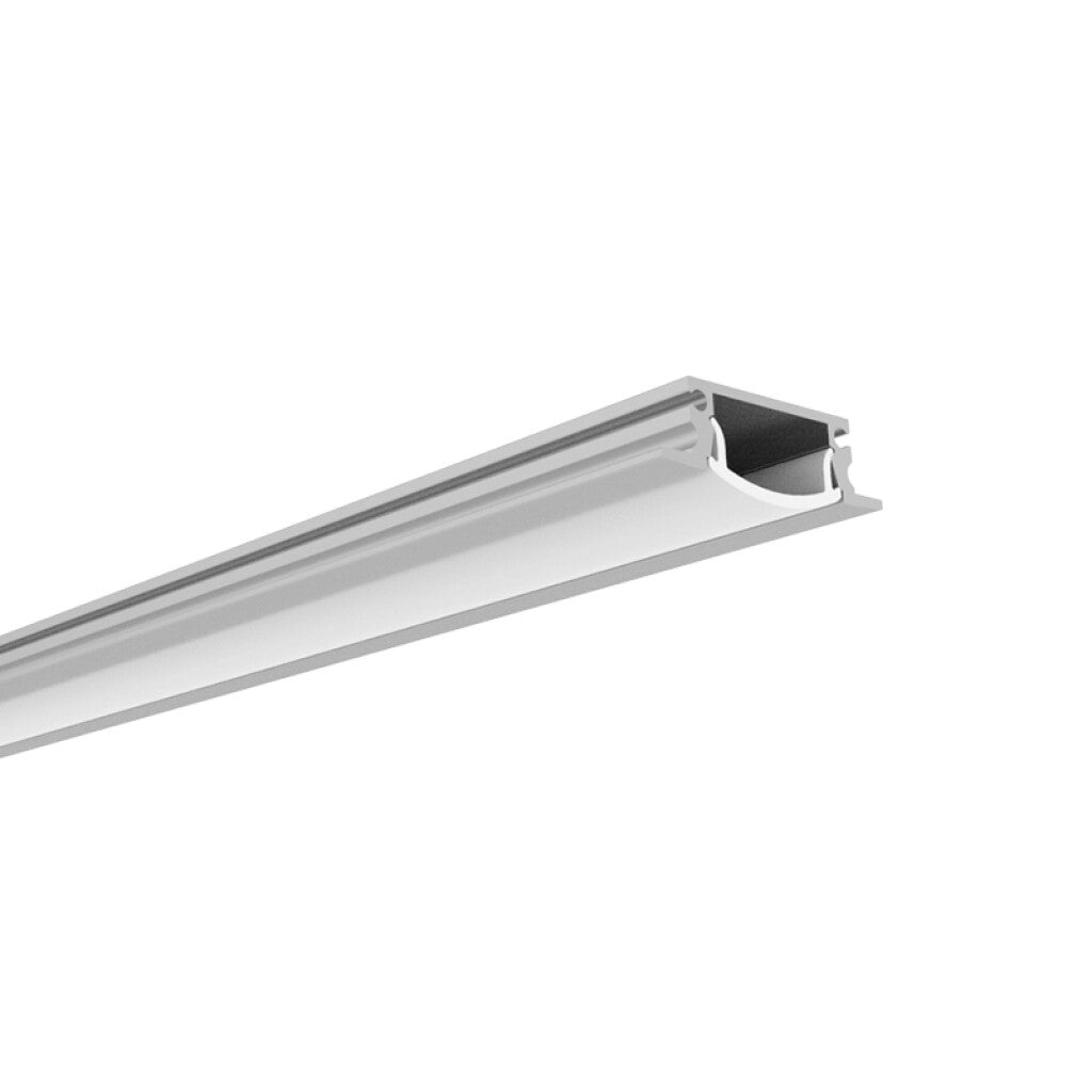 Regleta aluminio para cinta LED 2m 25X7mm - IX1635