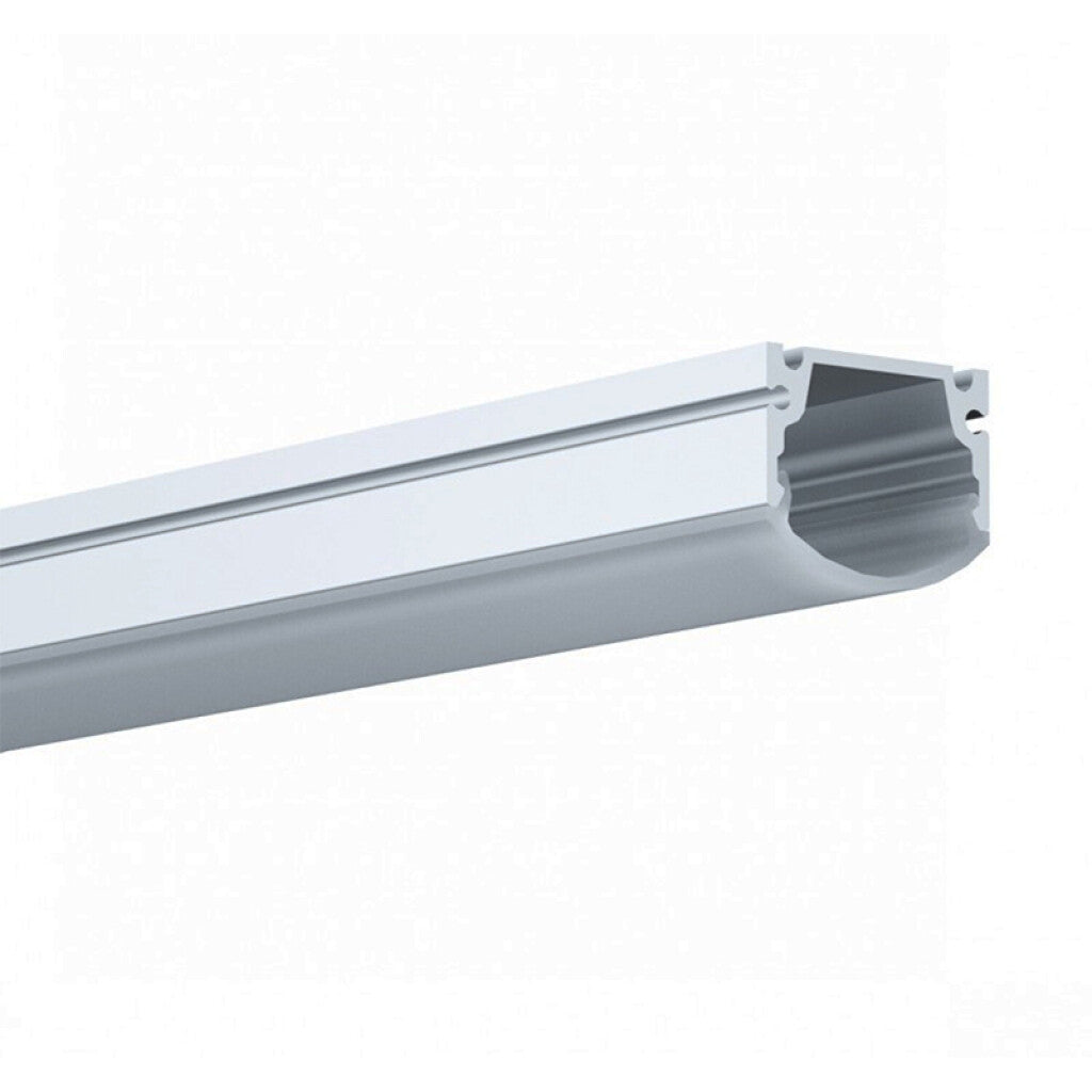 Regleta aluminio para cinta LED 2mt 17x9mm aplicar - ZU0676