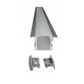 Regleta para cinta LED con dif opal 1m p/ embutir - IX4680
