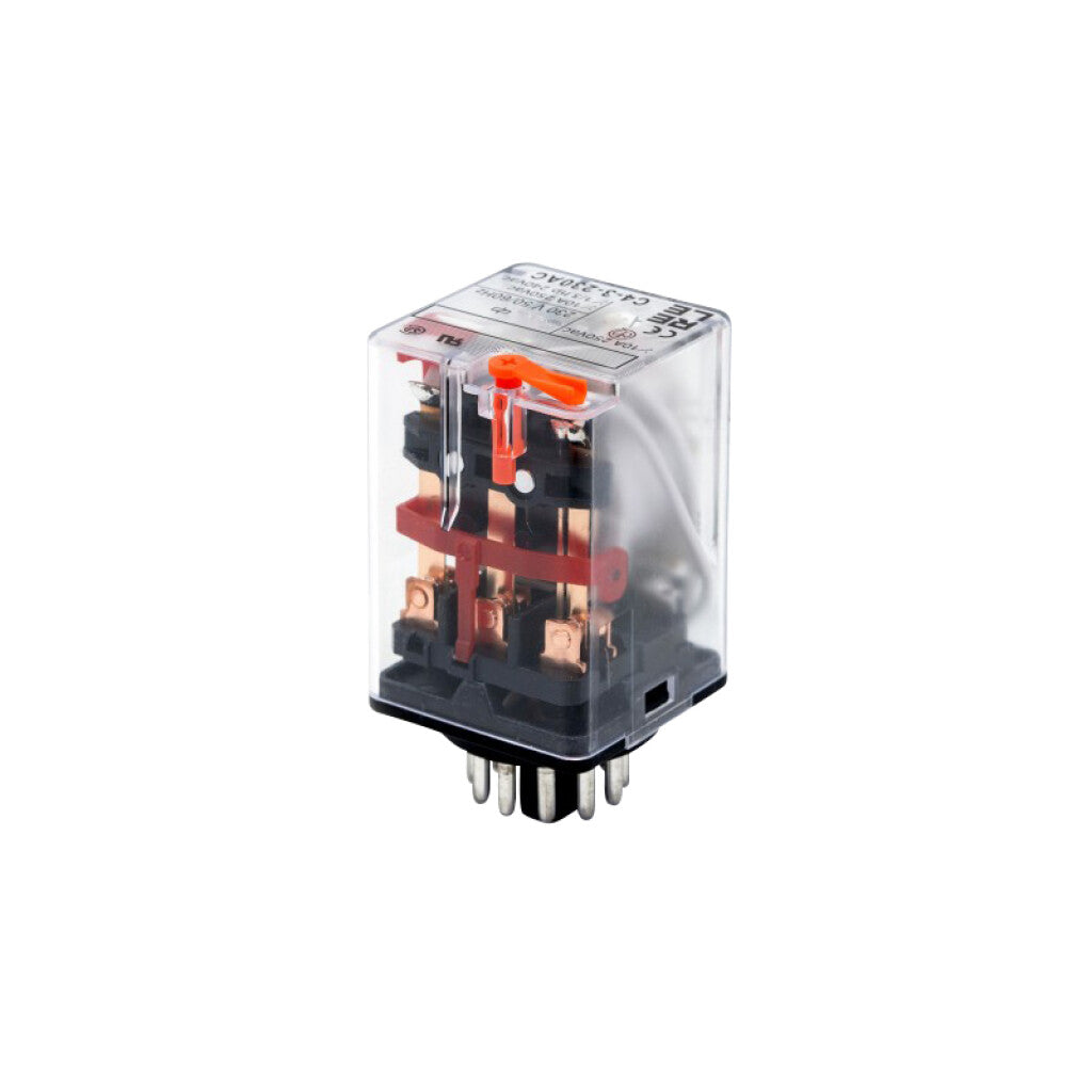 Relé de 3 contactos de 10A Undecal 110V DC - RL1450