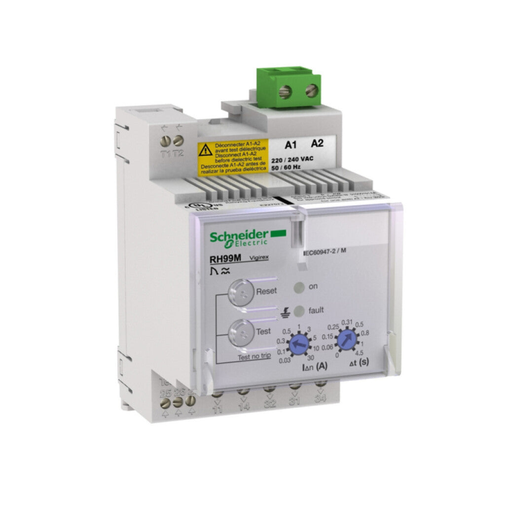 Relé dif. DIN Vigirex RH99M ajustable 230V - MG5507