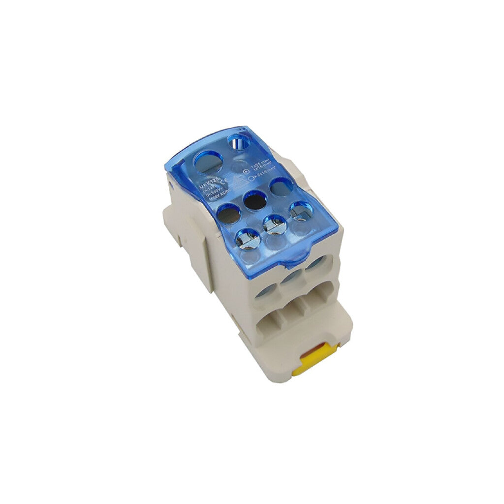 Repartidor 1P-6 125A Entr:1x35+1x16mm² Sal:6x16mm² - CE3032