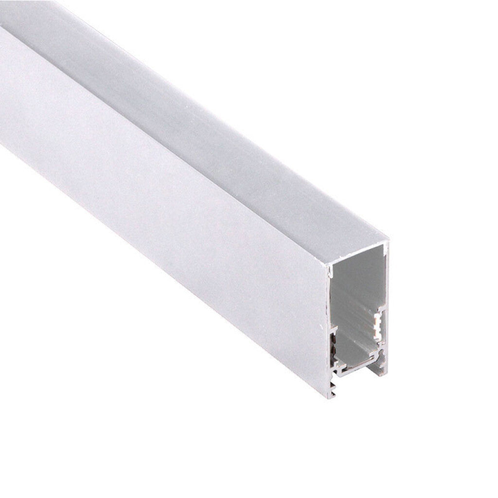 Riel alum. magnético p/ adosar o suspender bco 1M - ZU0500X
