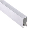 Riel alum. magnético p/ adosar o suspender bco 2M - ZU0501X